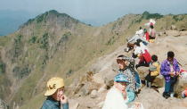 石鎚山頂上