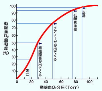 動脈血 酸素 分 圧